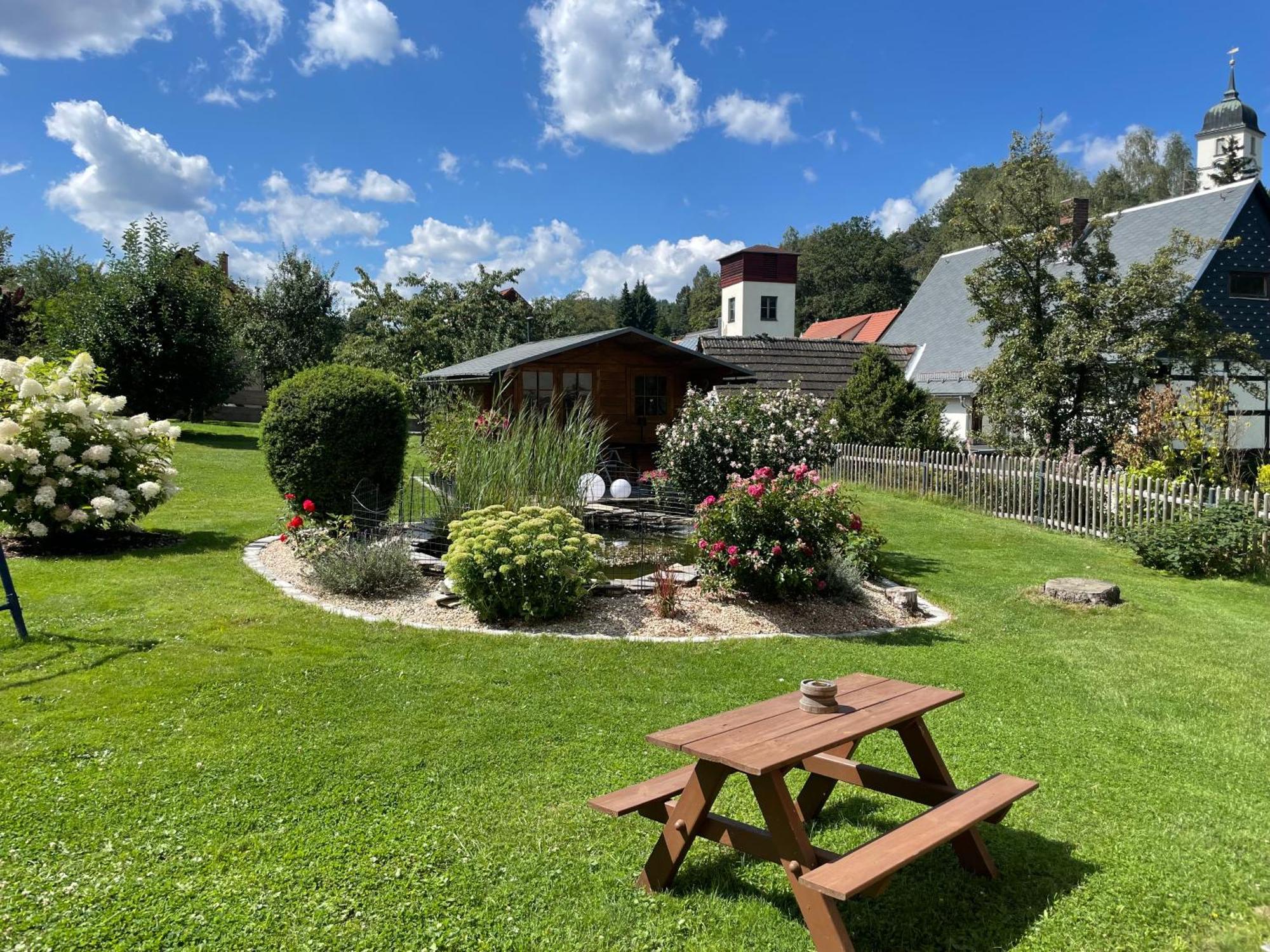 Ferienwohnung "Am Kirchsteig" Kurort Gohrisch Exterior photo